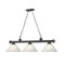 Z-Lite Cordon 3 Light Billiard, Bronze & White Linen 2306-3BRZ-AWL14 - alternate 7